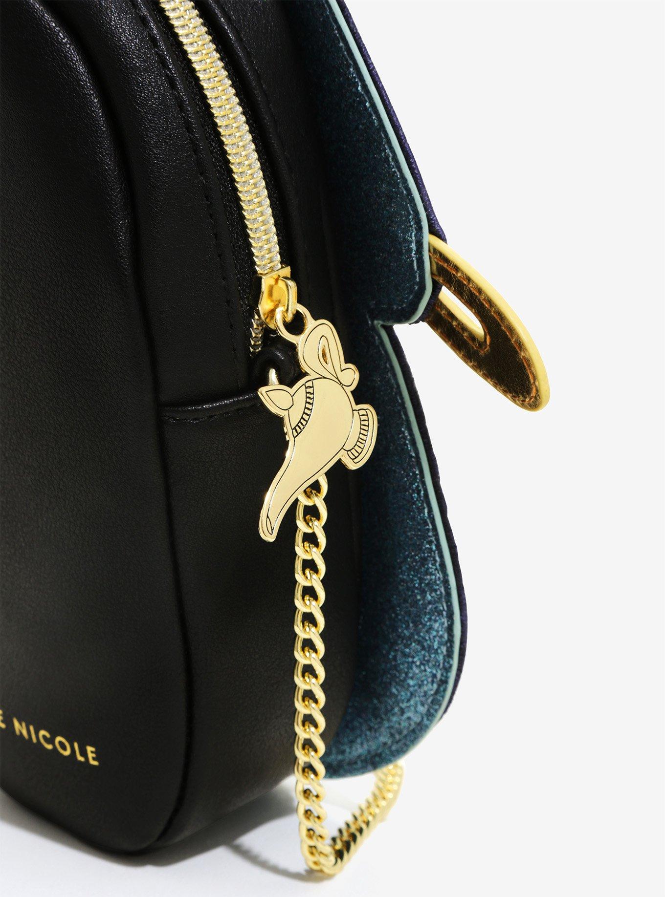 Danielle Nicole Disney Aladdin Genie Die Cut Crossbody Bag, , alternate