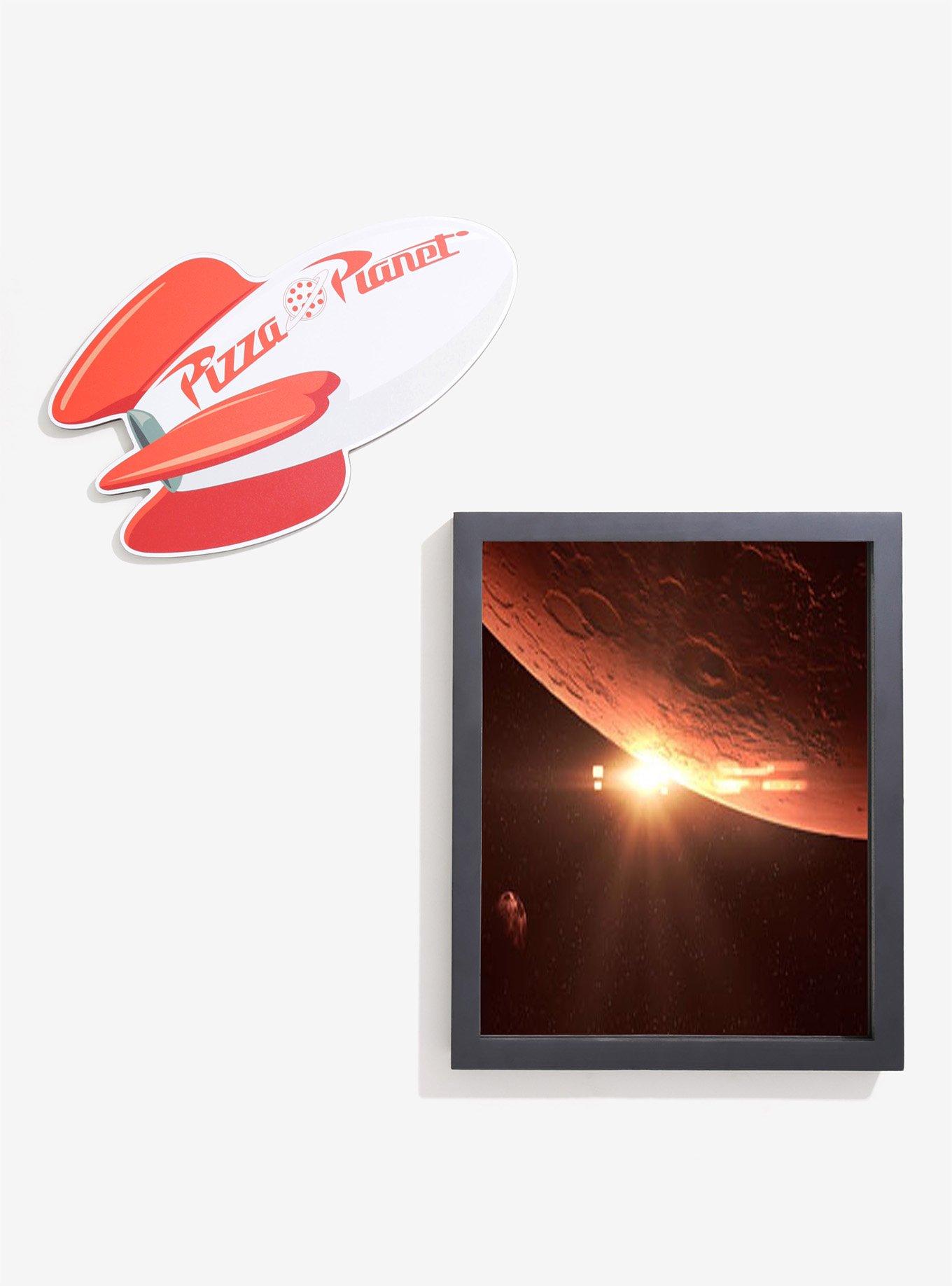 Disney Pixar Toy Story Pizza Planet Wooden Wall Art, , alternate