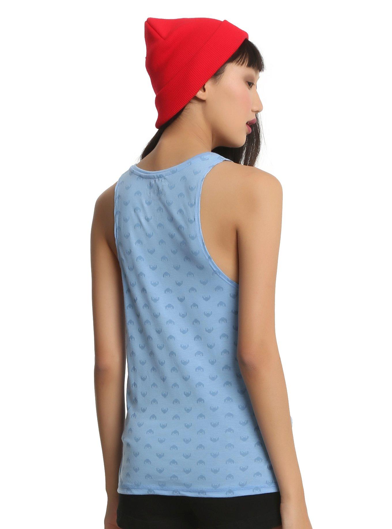 Disney Lilo & Stitch Side Slit Girls Tank Top, , alternate