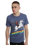 Marvel Unicorn Rainbow Deadpool T-Shirt, , alternate