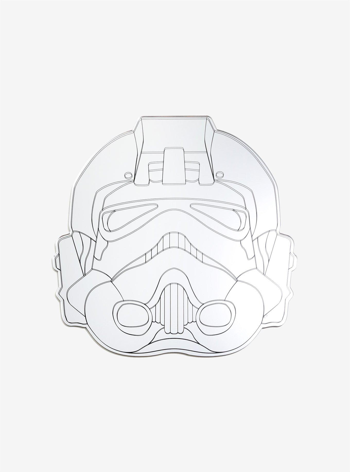 Star Wars Rogue One Imperial Troopers Helmet Mirror 4 Pack, , alternate