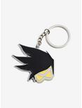 Overwatch Tracer Face Metal Key Chain, , alternate