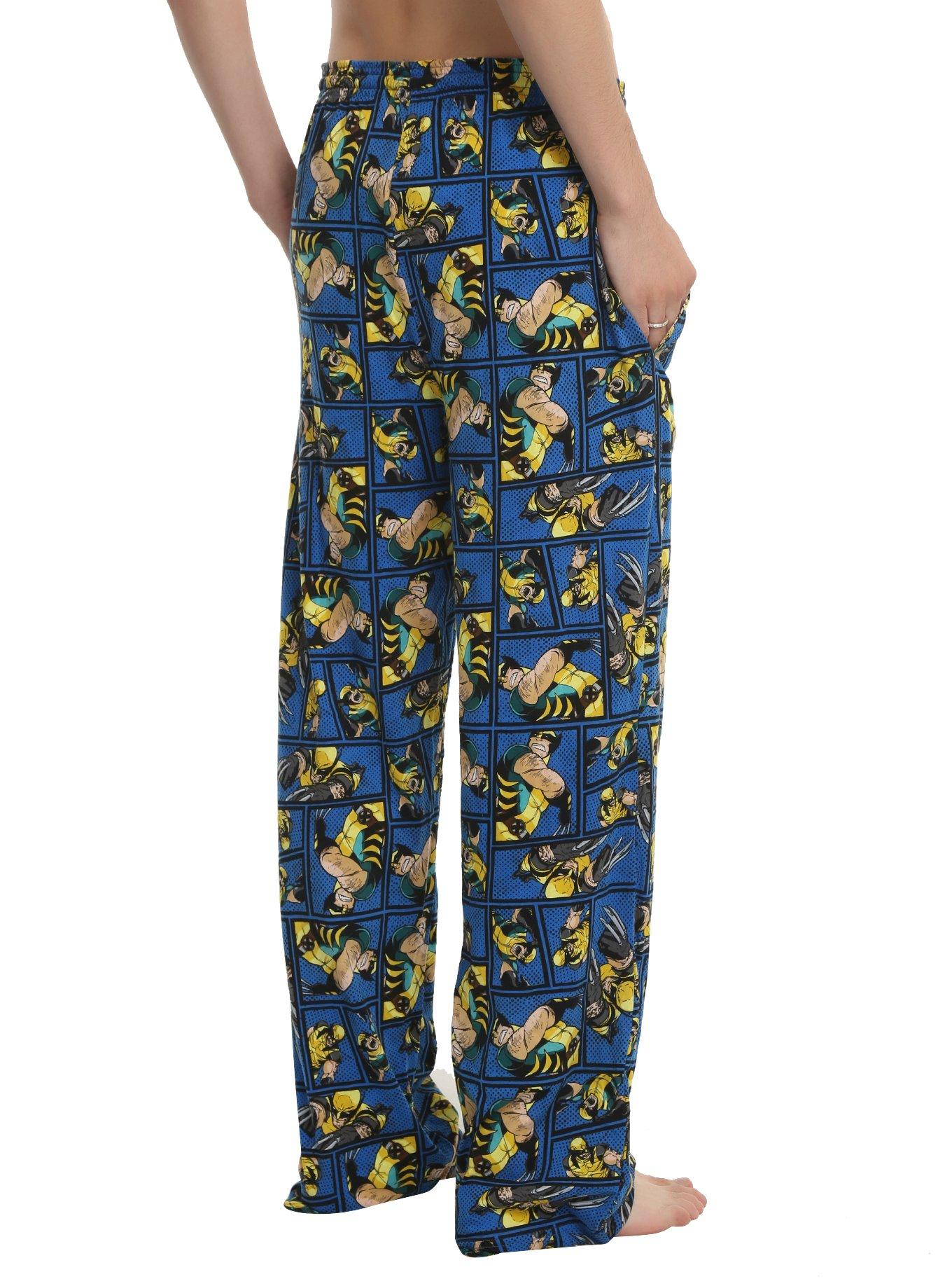 X-Men Wolverine Guys Pajama Pants, , alternate