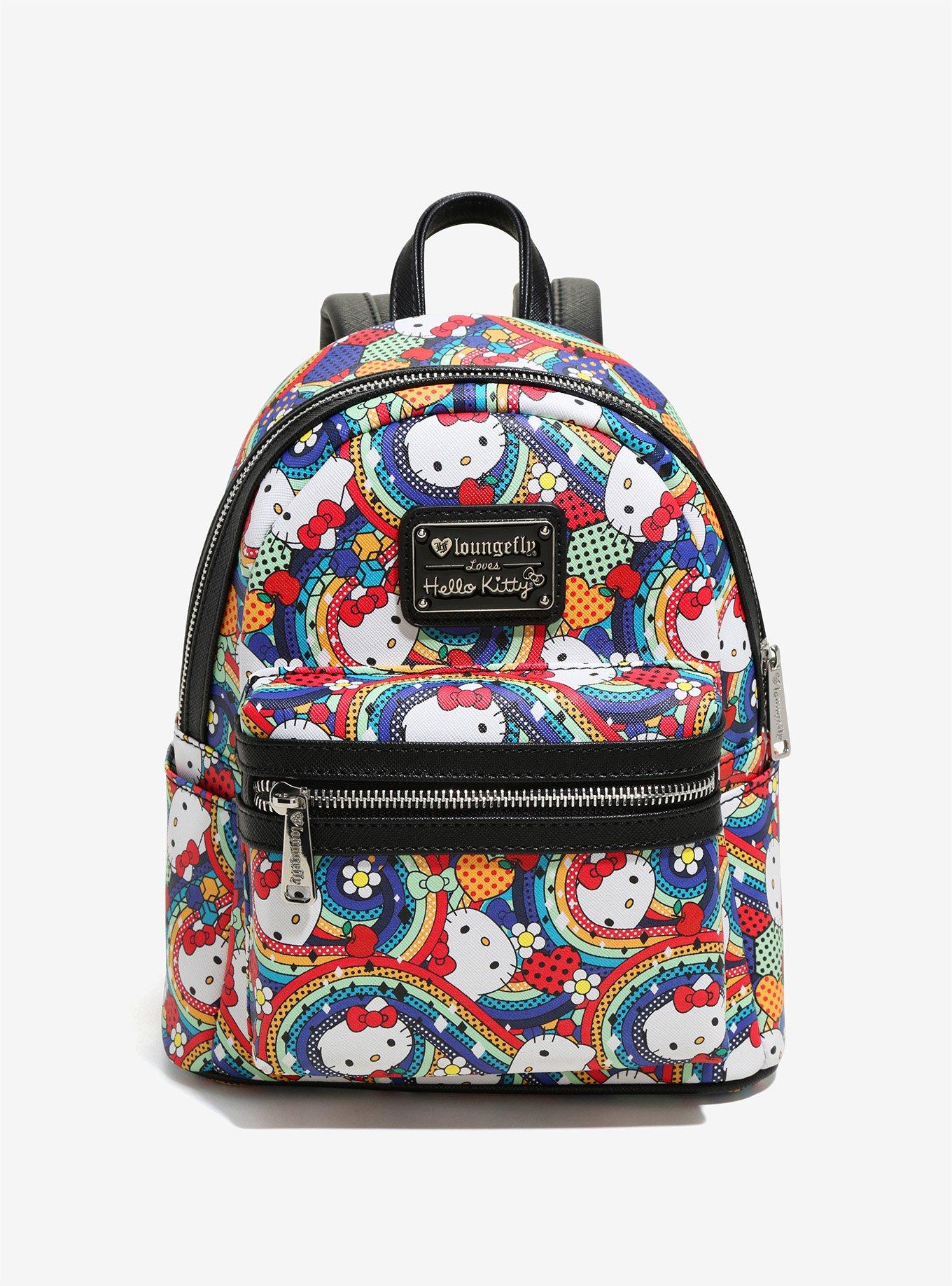 Loungefly Hello Kitty Rainbow Mini Backpack, , alternate