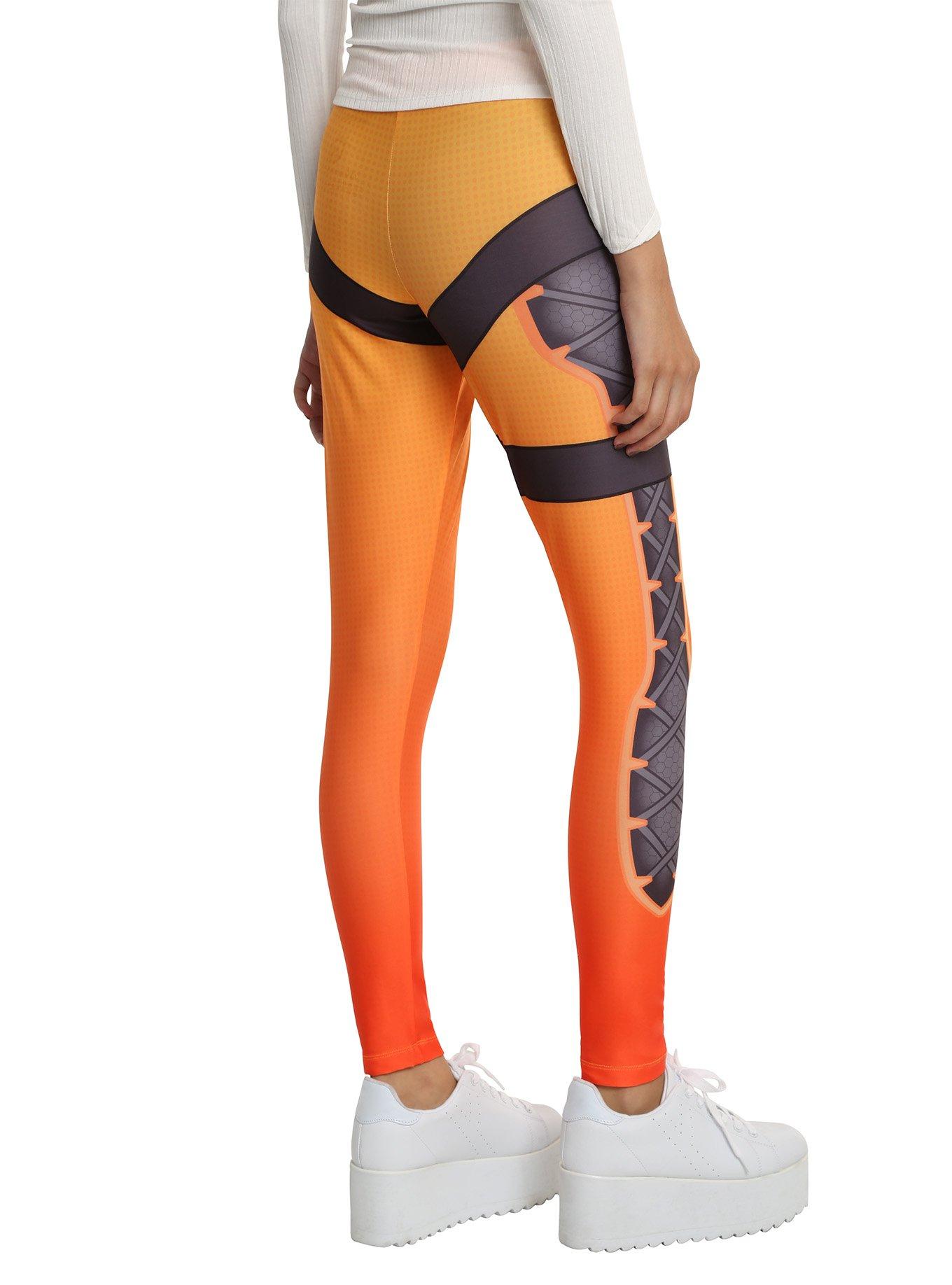 Overwatch Tracer Cosplay Leggings, , alternate