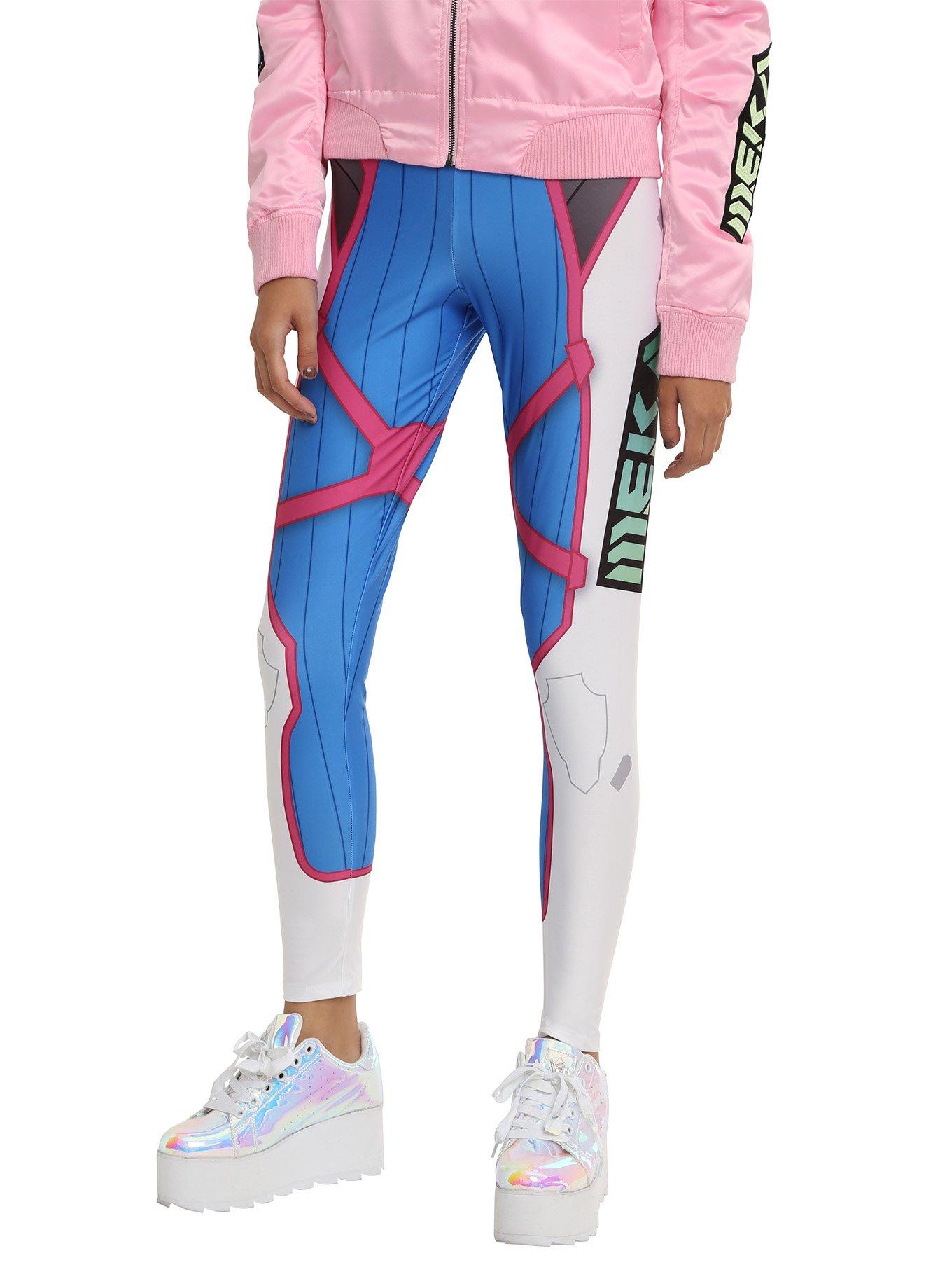 Overwatch D.Va Cosplay Leggings, , alternate