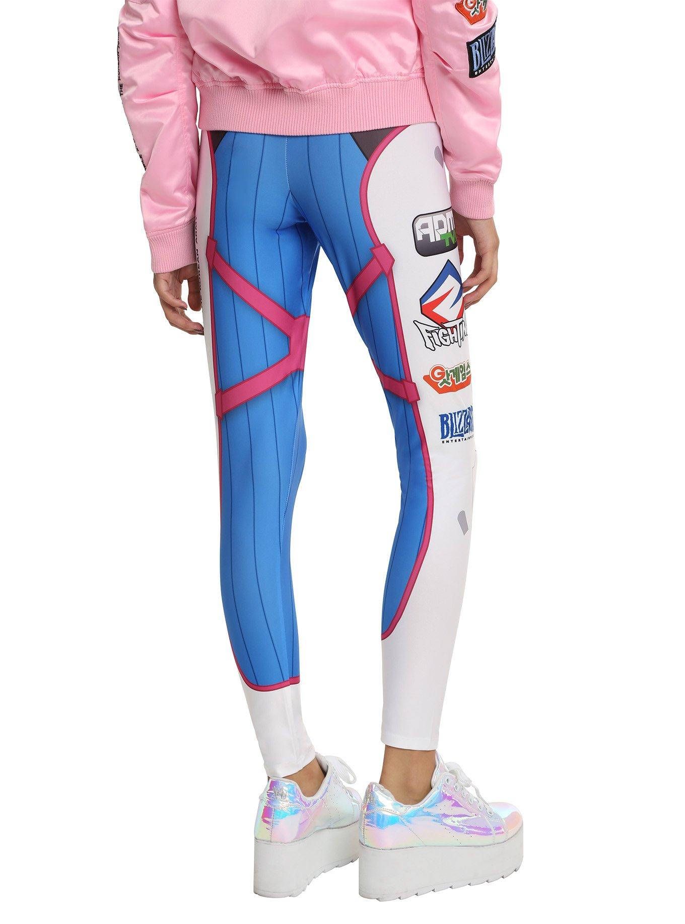 Overwatch D.Va Cosplay Leggings, , alternate