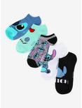 Disney Lilo & Stitch No-Show Socks 5 Pair, , alternate