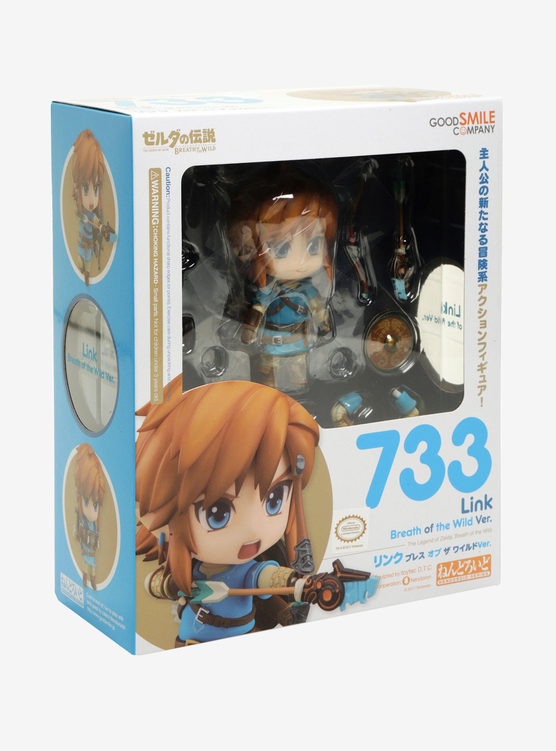 Nendoroid Nintendo The Legend Of Zelda: Breath Of The Wild Link Vinyl Figure, , alternate