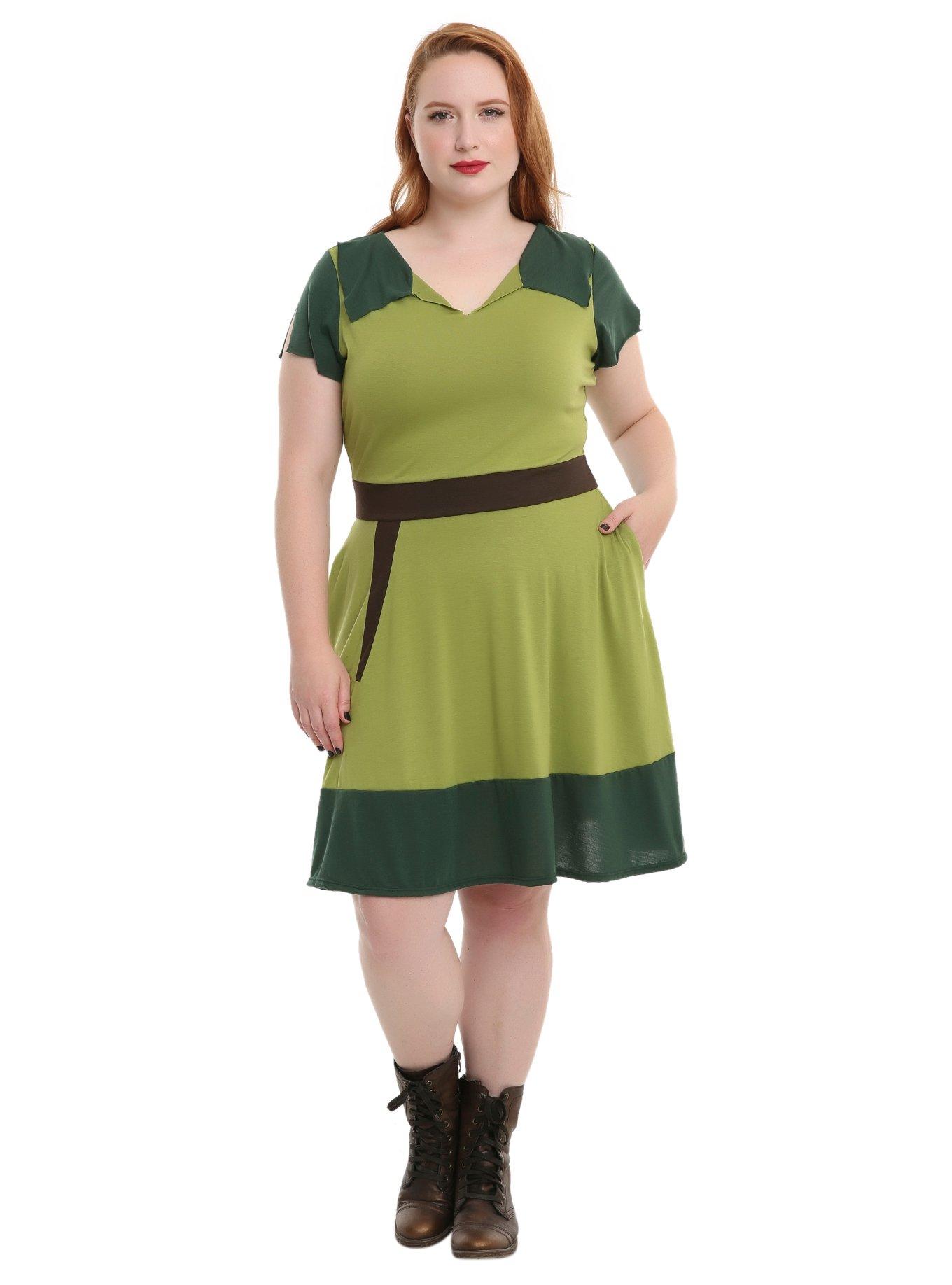 Disney Peter Pan Cosplay Dress Plus Size, , alternate