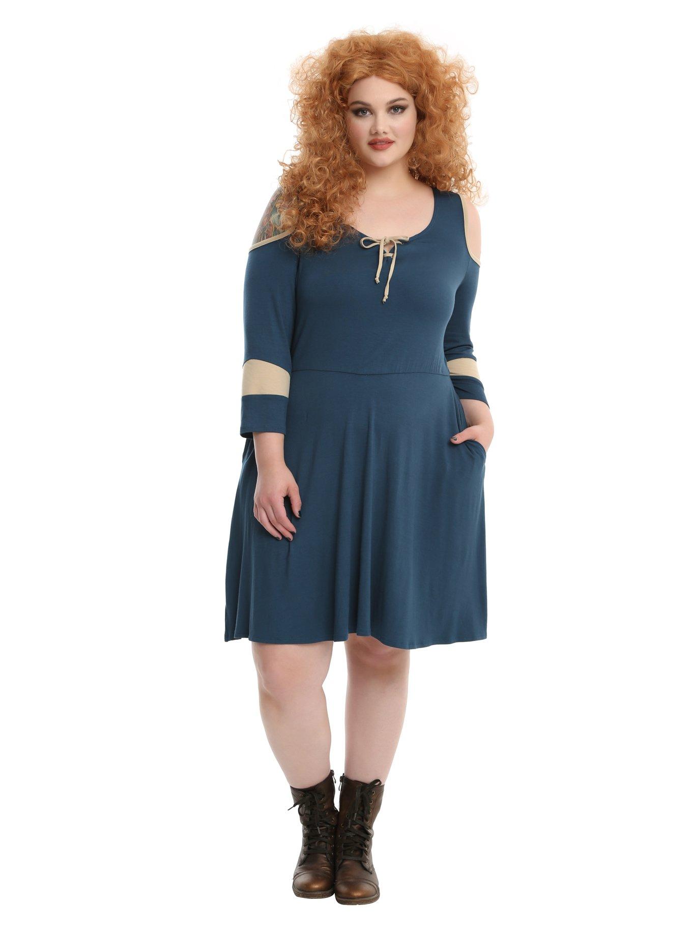 Disney Pixar Brave Merida Cosplay Dress Plus Size, , alternate