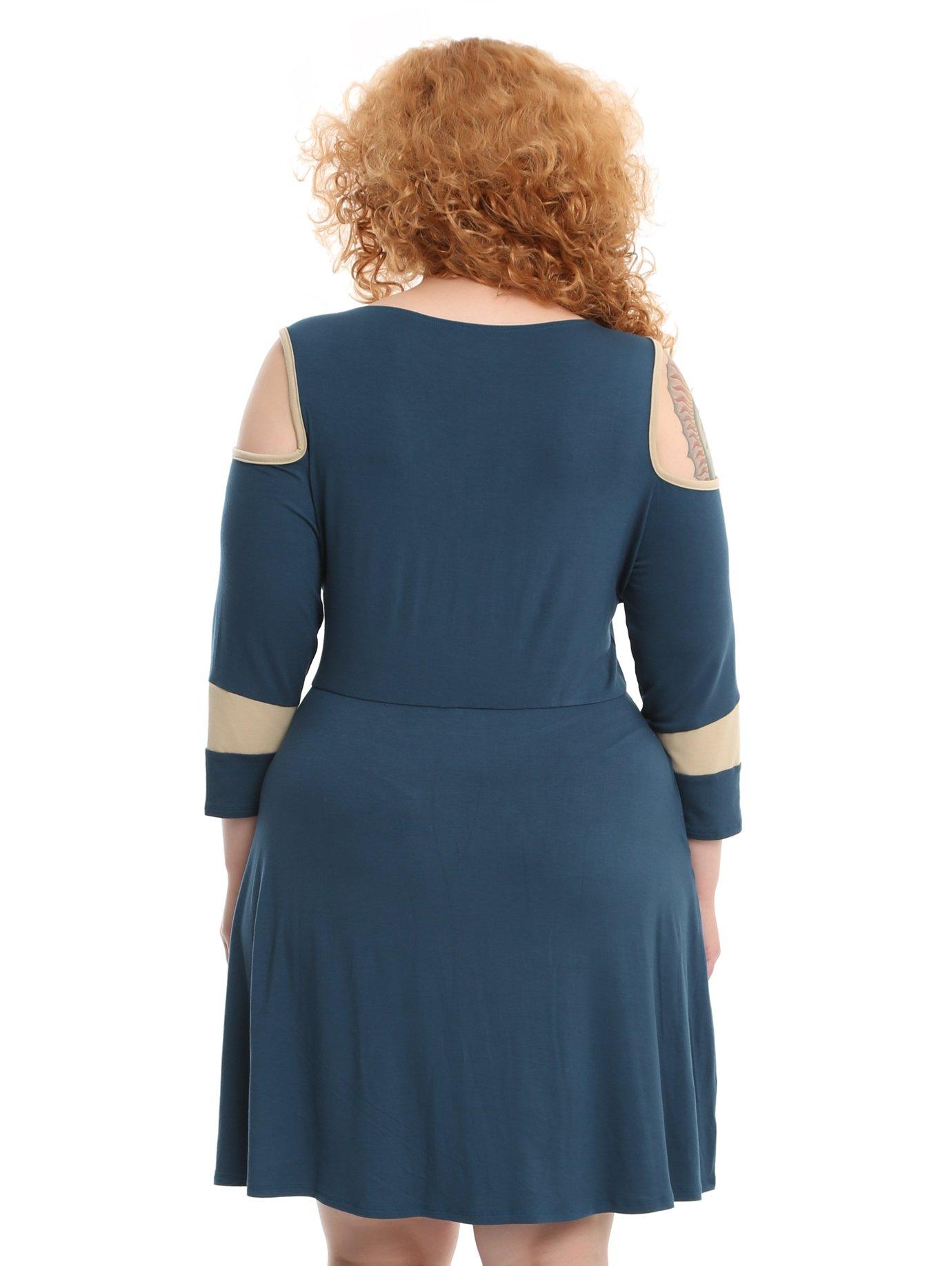 Disney Pixar Brave Merida Cosplay Dress Plus Size, , alternate