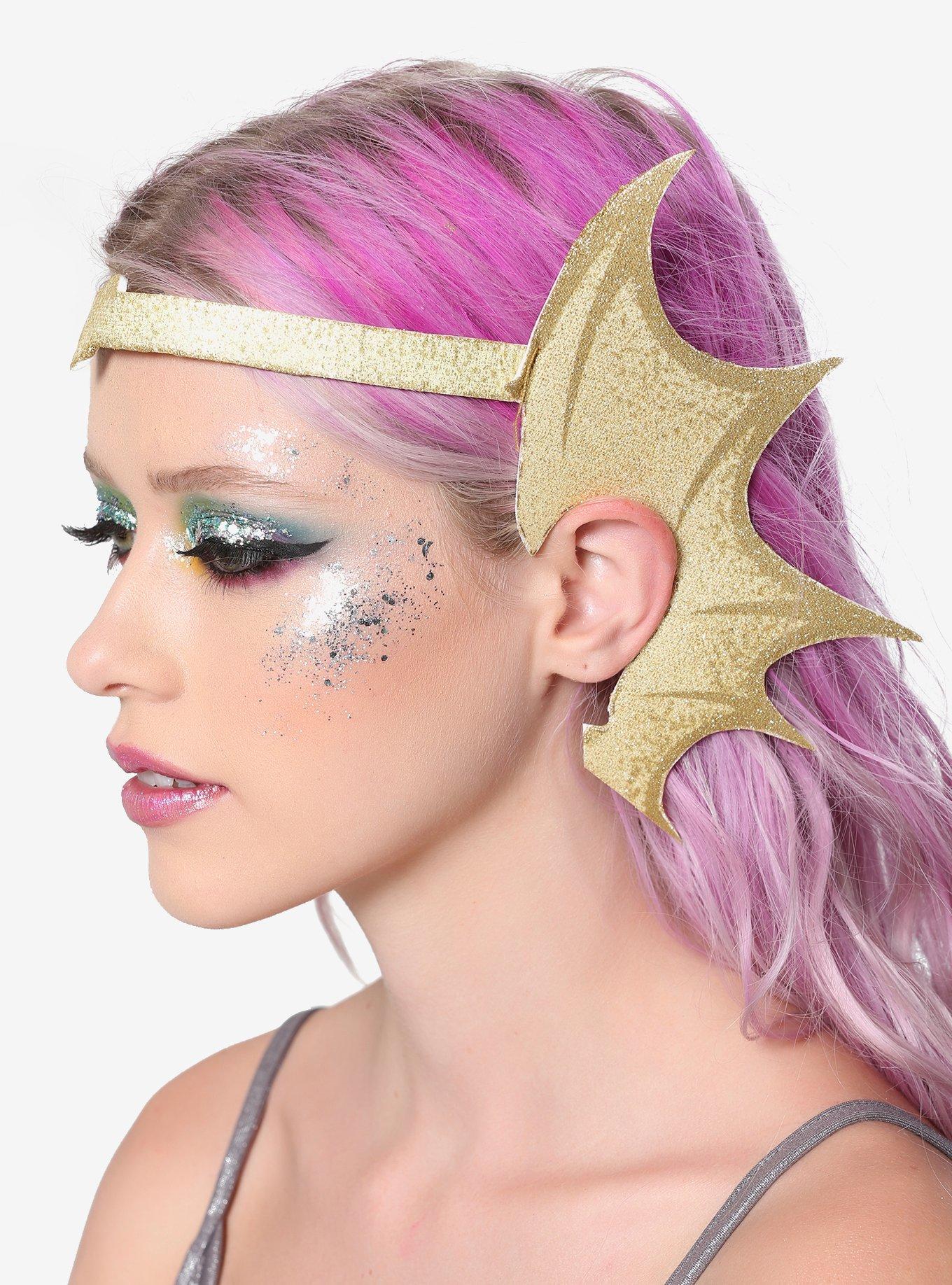 Mermaid Glitter Ear Piece, , alternate - view 2