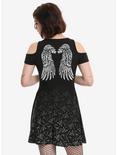 Supernatural Angel Wings Back Dress, , alternate
