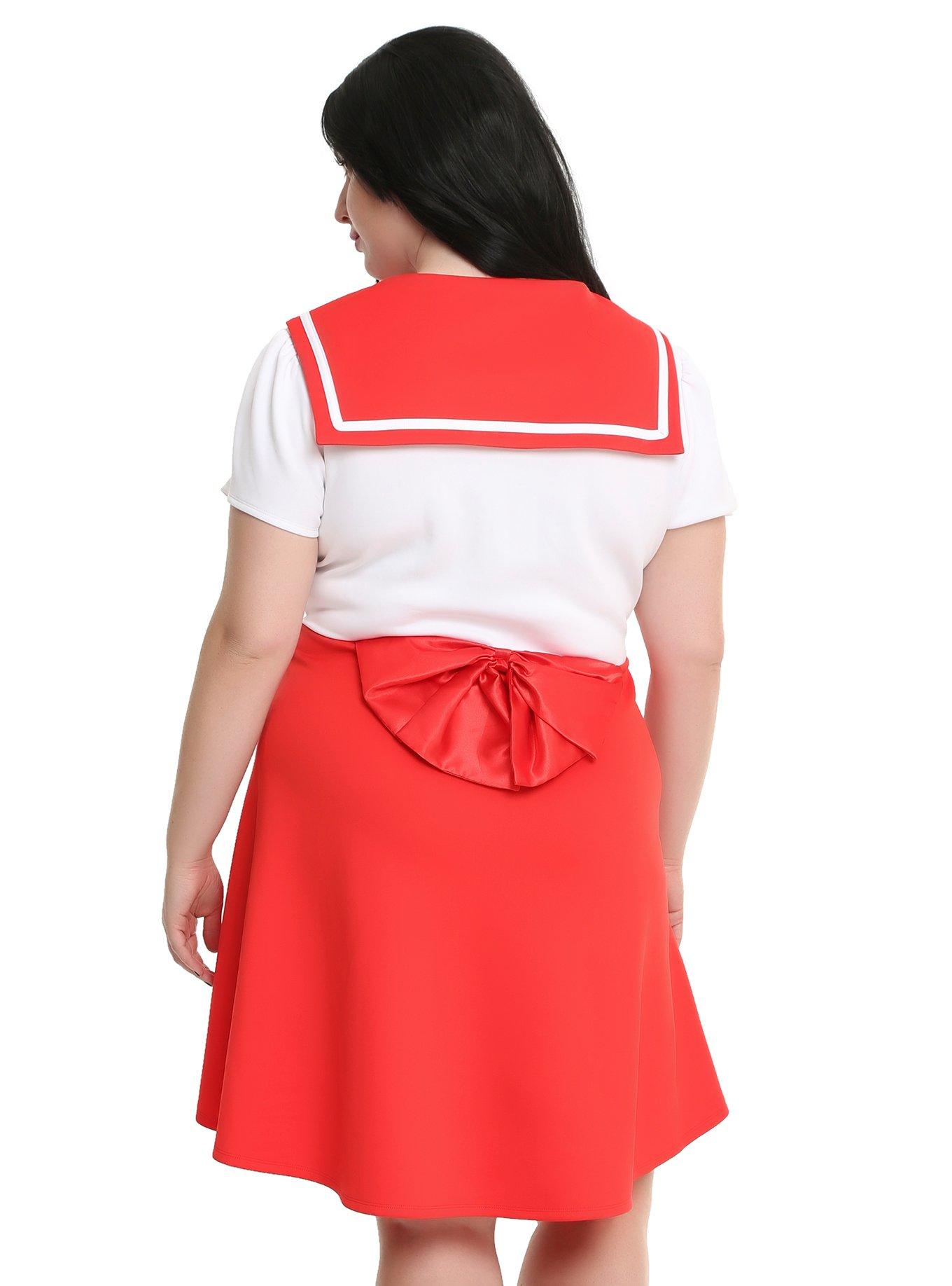 Sailor Moon Sailor Mars Cosplay Dress Plus Size, , alternate