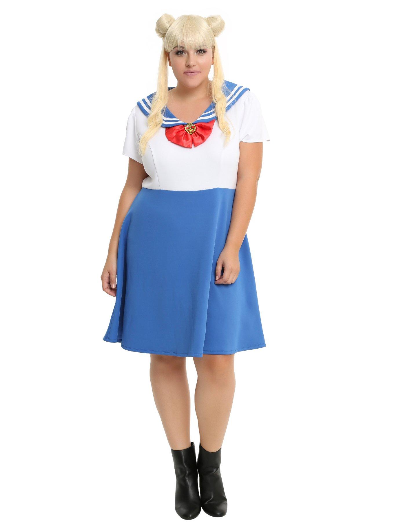 Sailor Moon Cosplay Dress Plus Size, , alternate