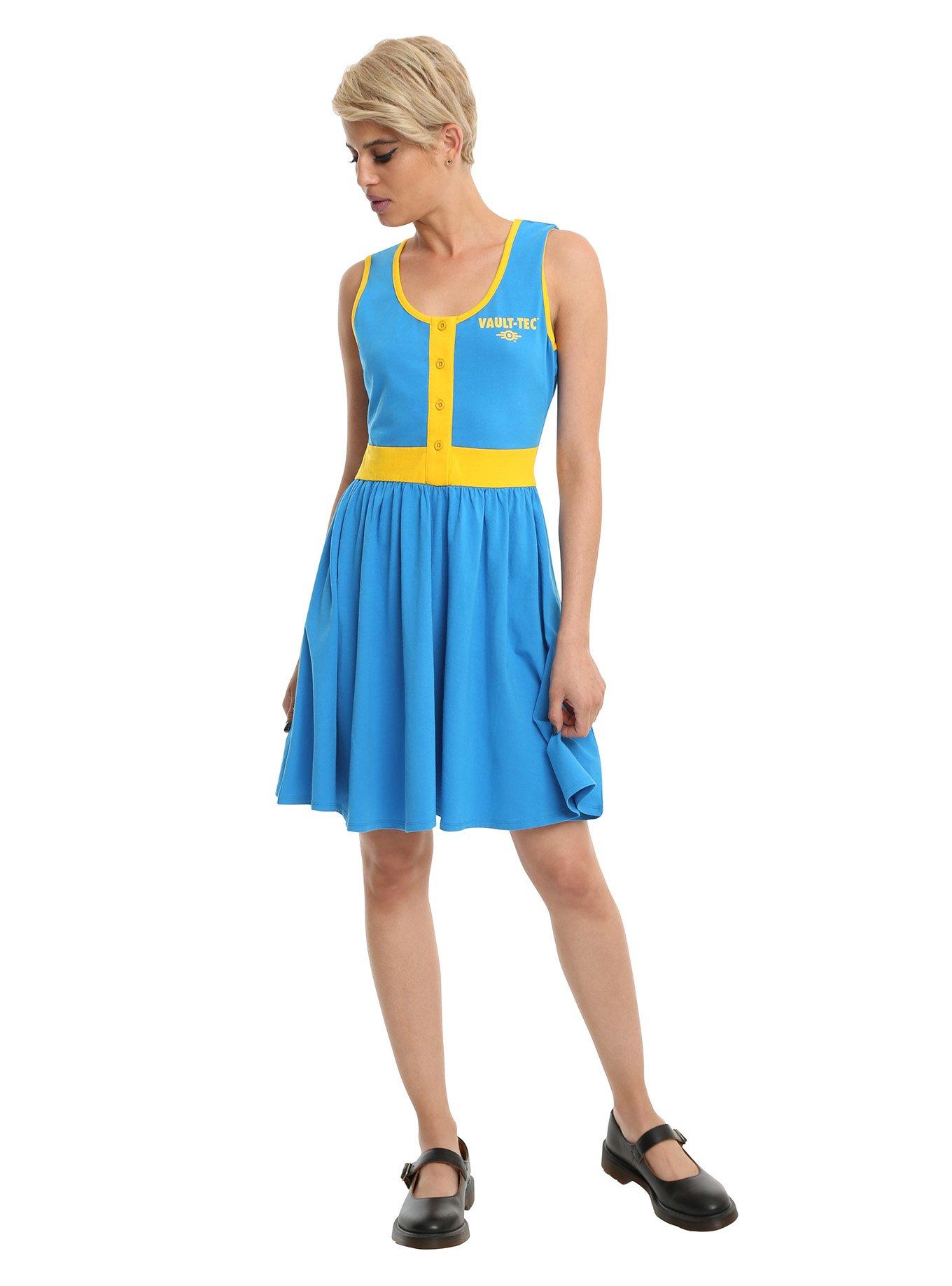 Fallout Vault Cosplay Dress, , alternate