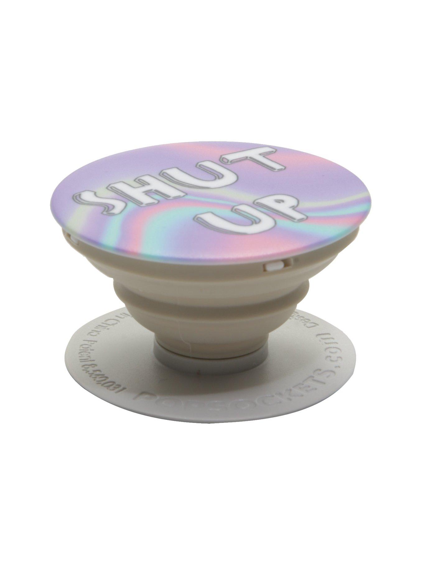 PopSockets Shut Up Phone Grip And Stand, , alternate
