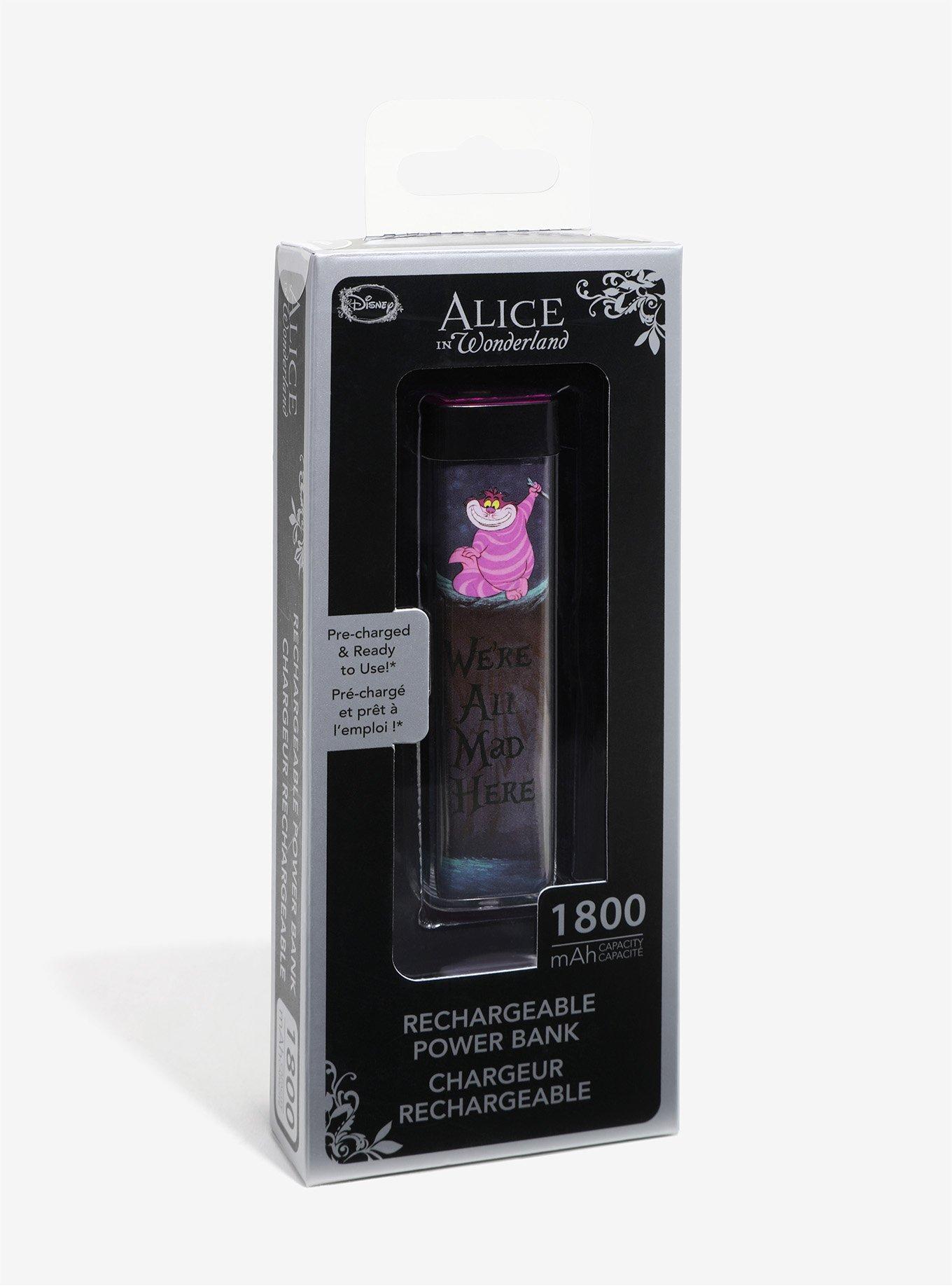 Disney Alice In Wonderland Cheshire Cat Rechargeable Power Bank, , alternate