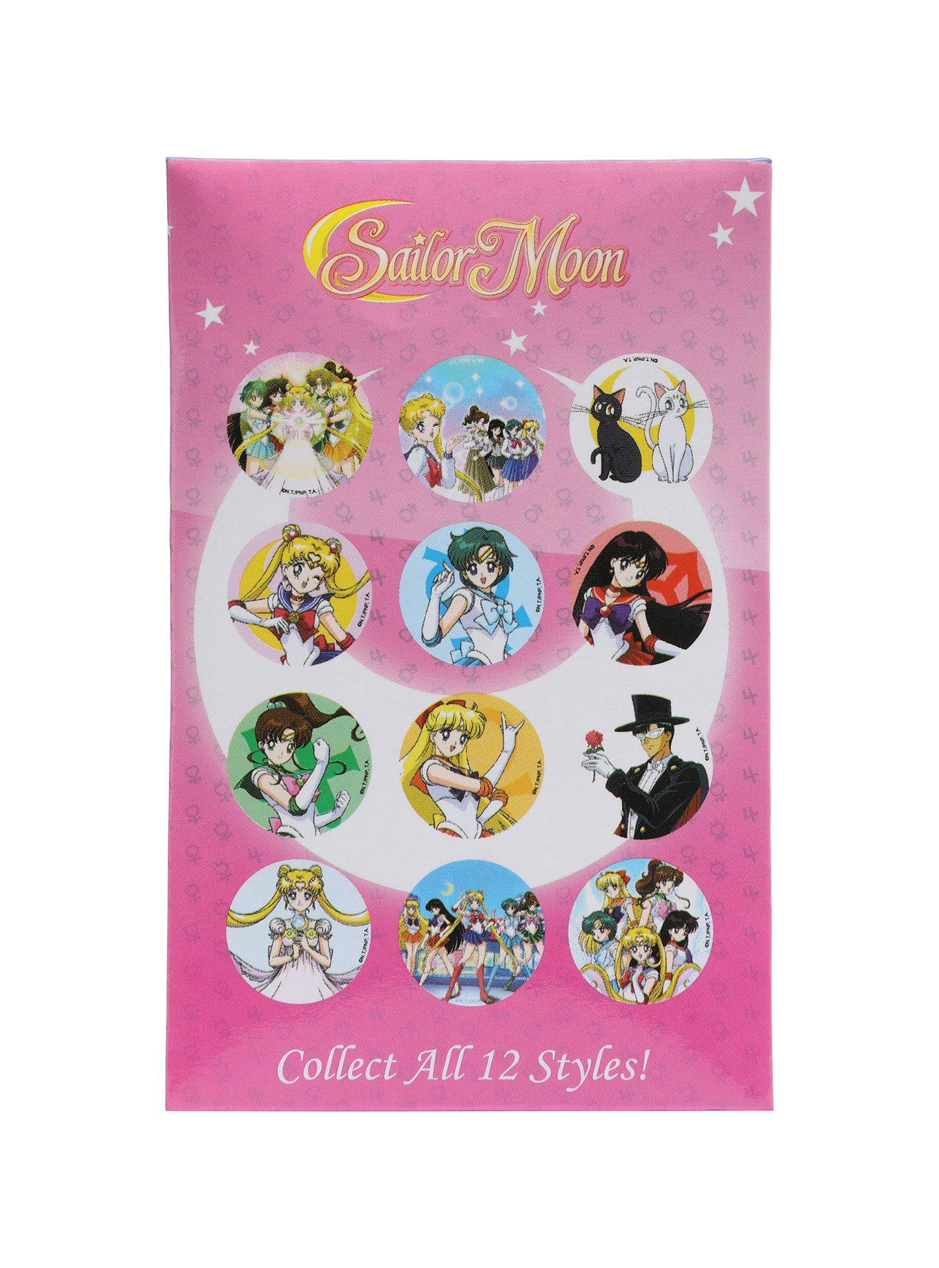 Sailor Moon Blind Button Pin, , alternate