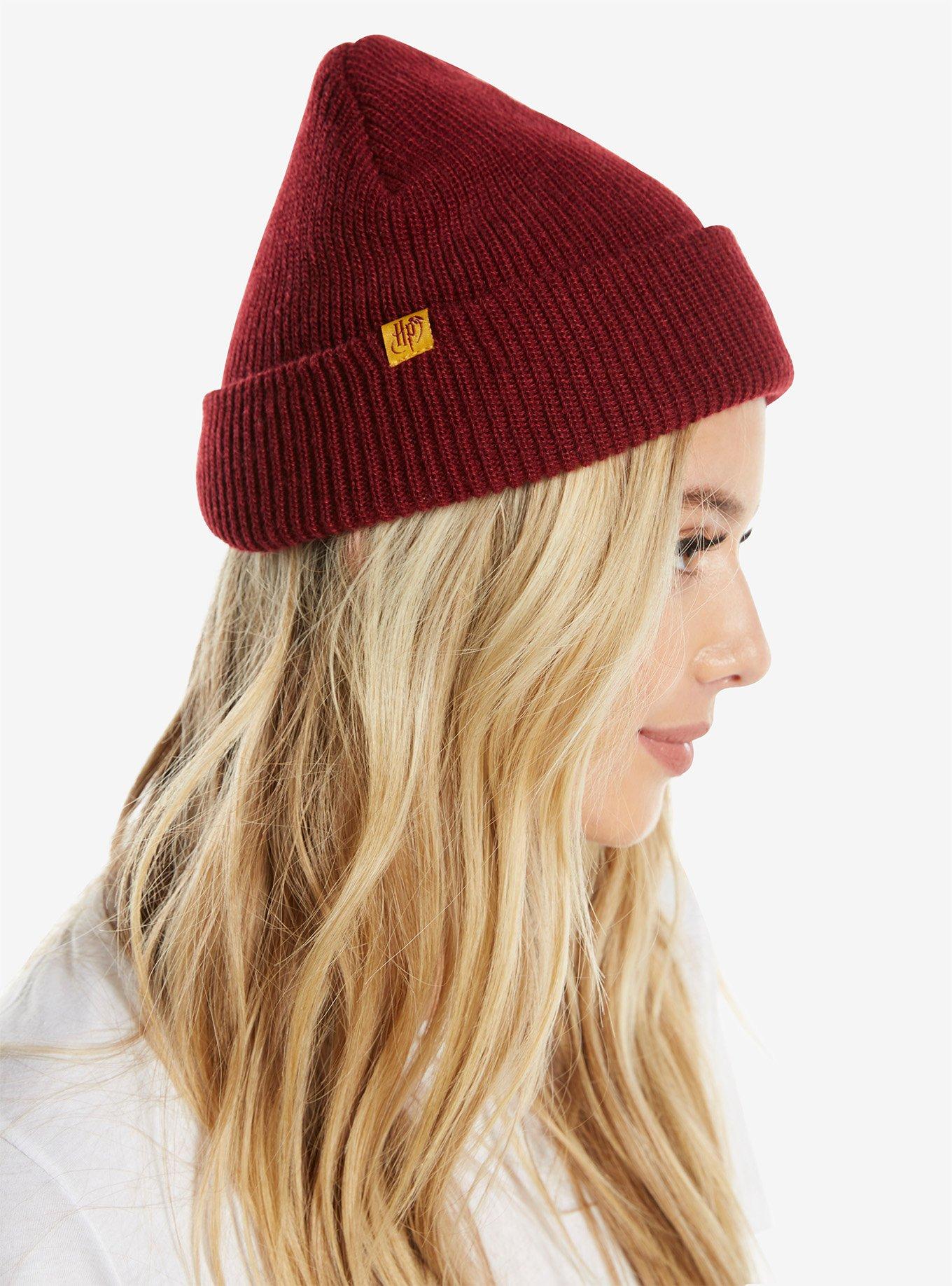 Harry Potter Golden Snitch Micro Logo Watchman Beanie, , alternate