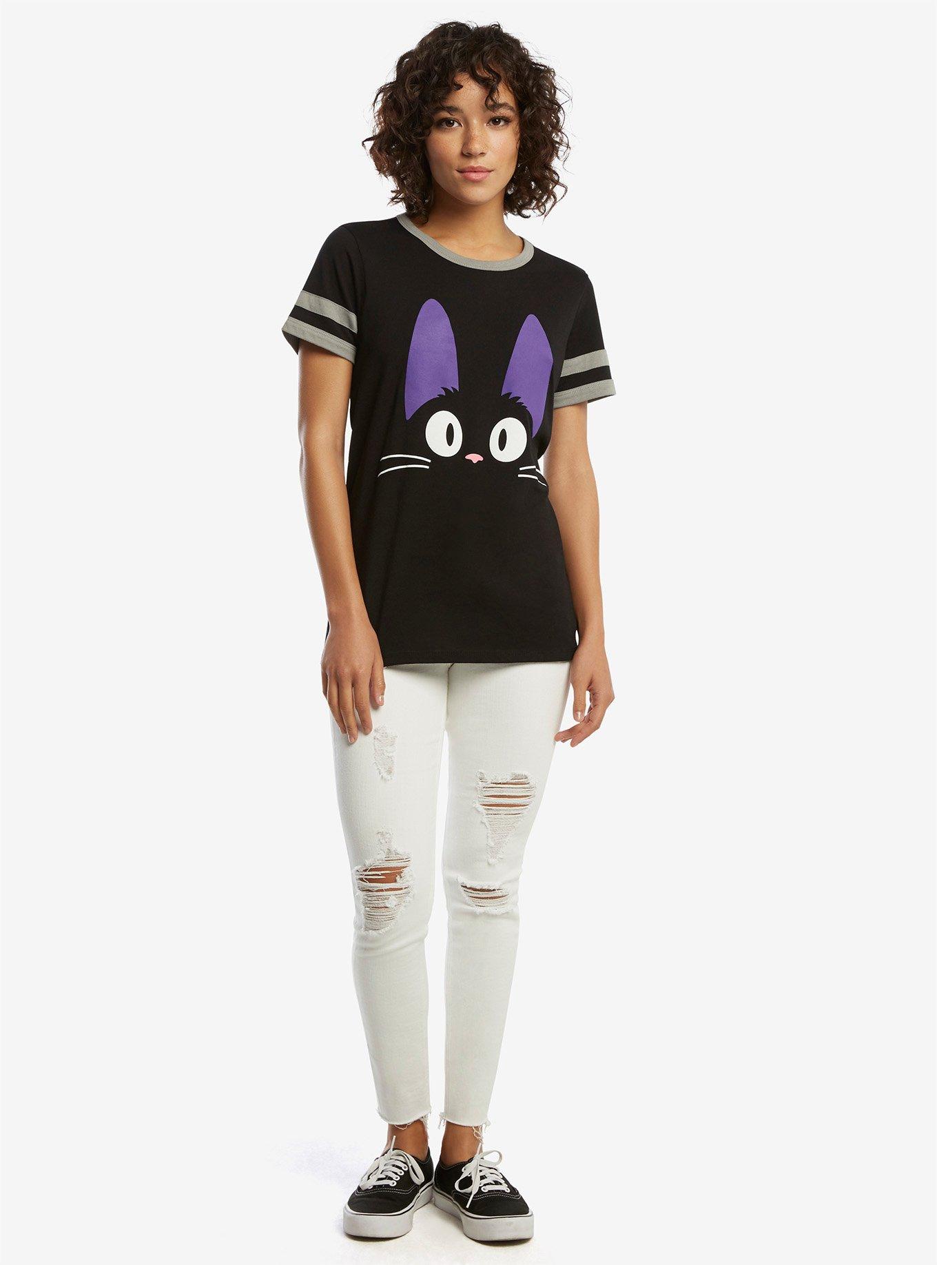 Studio Ghibli Kiki's Delivery Service Jiji Athletic T-Shirt, , alternate