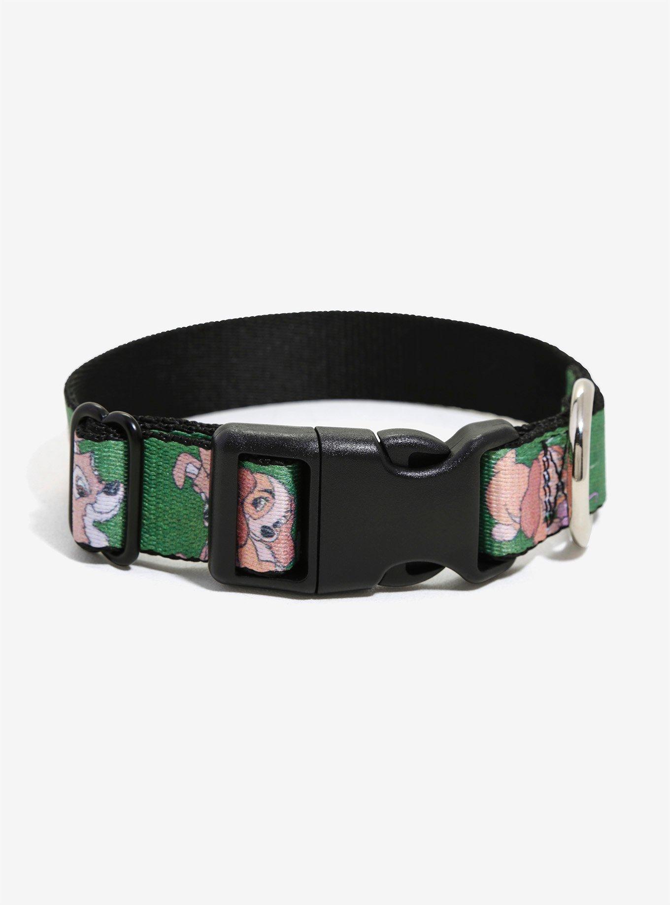 Disney Lady And The Tramp Green Dog Collar, , alternate