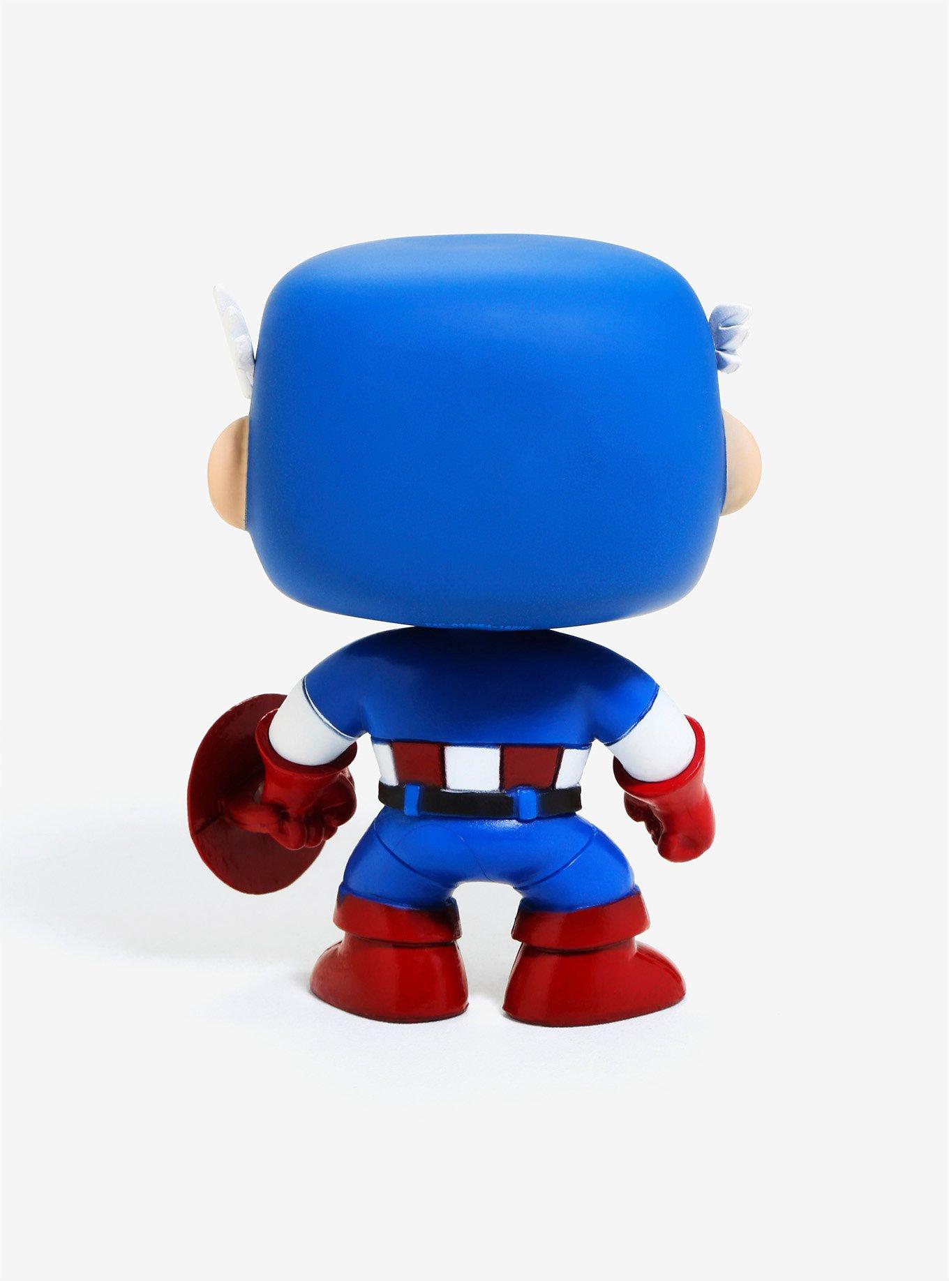 Funko Marvel Pop! Captain America Vinyl Bobble-Head, , alternate - view 2