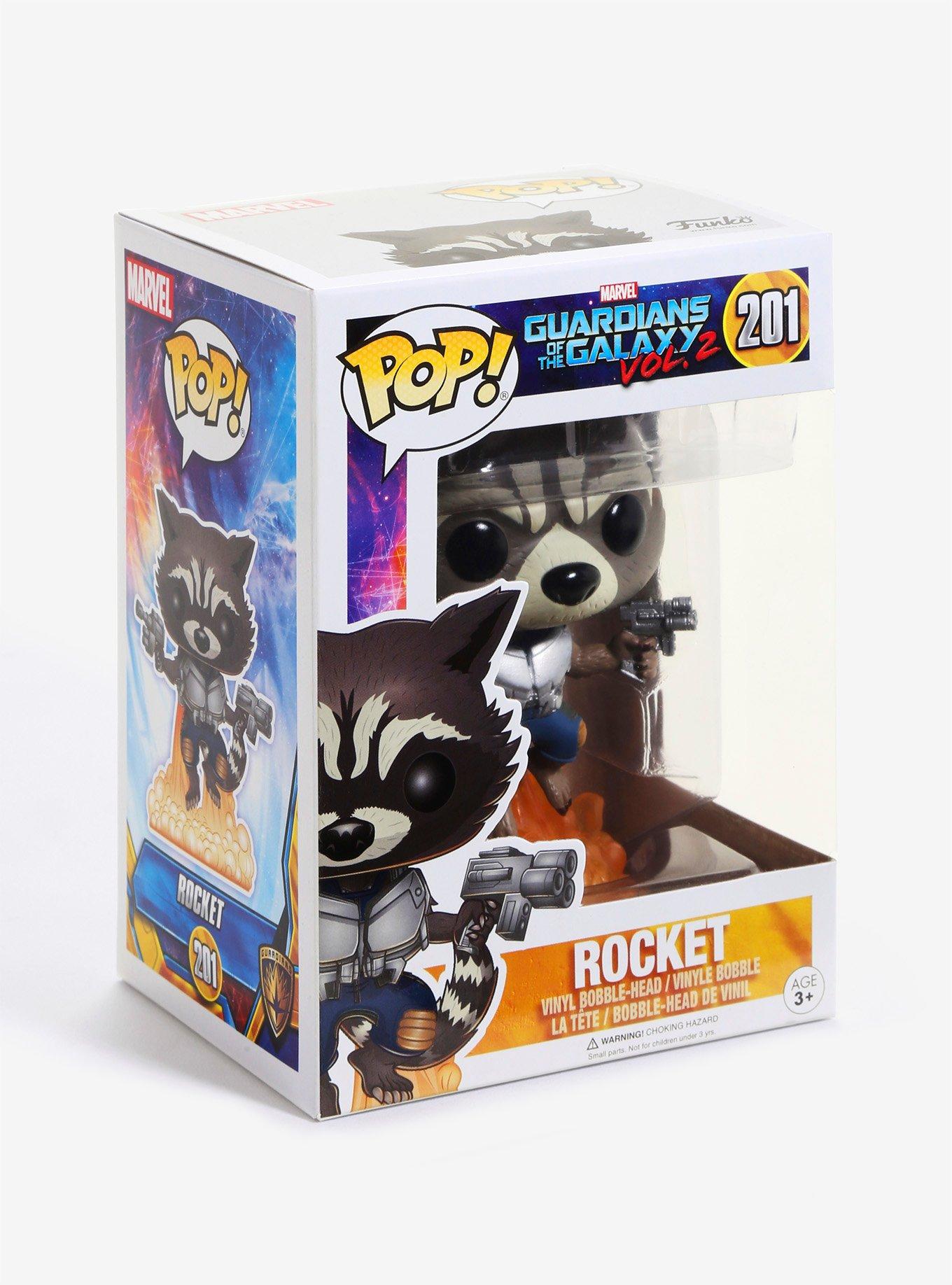 Funko Marvel Guardians Of The Galaxy Vol. 2 Rocket Vinyl Bobble-Head, , alternate