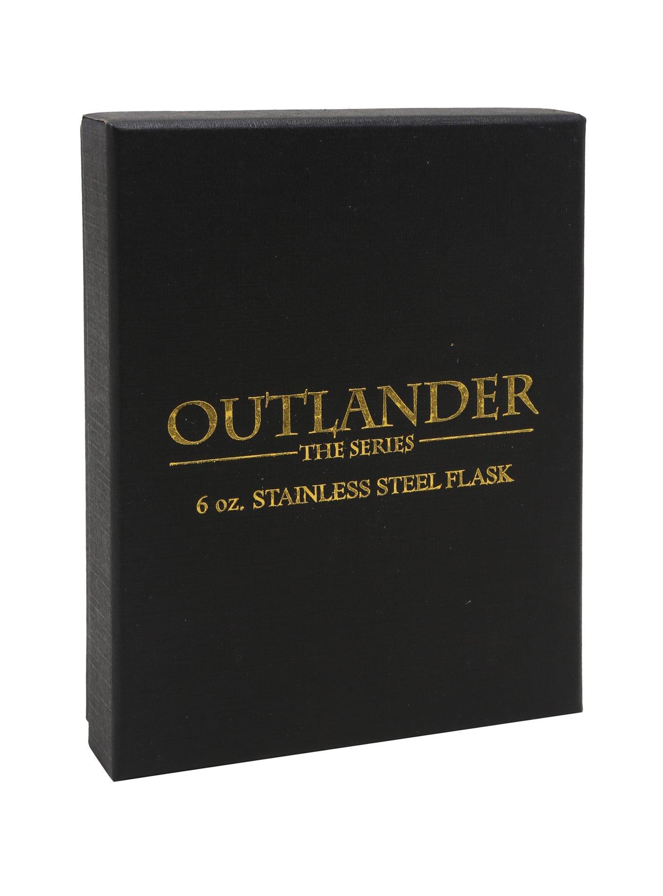 Outlander Logo Stainless Steel Flask, , alternate