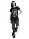 Five Finger Death Punch Winged Skull Girls T-Shirt, , alternate