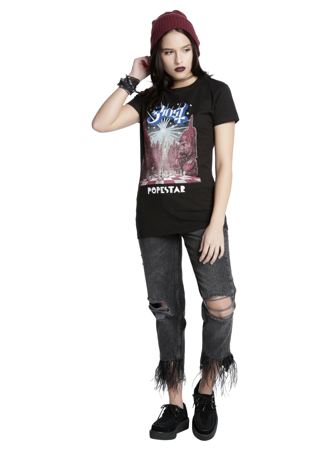 Ghost Popestar Girls T-Shirt, , alternate