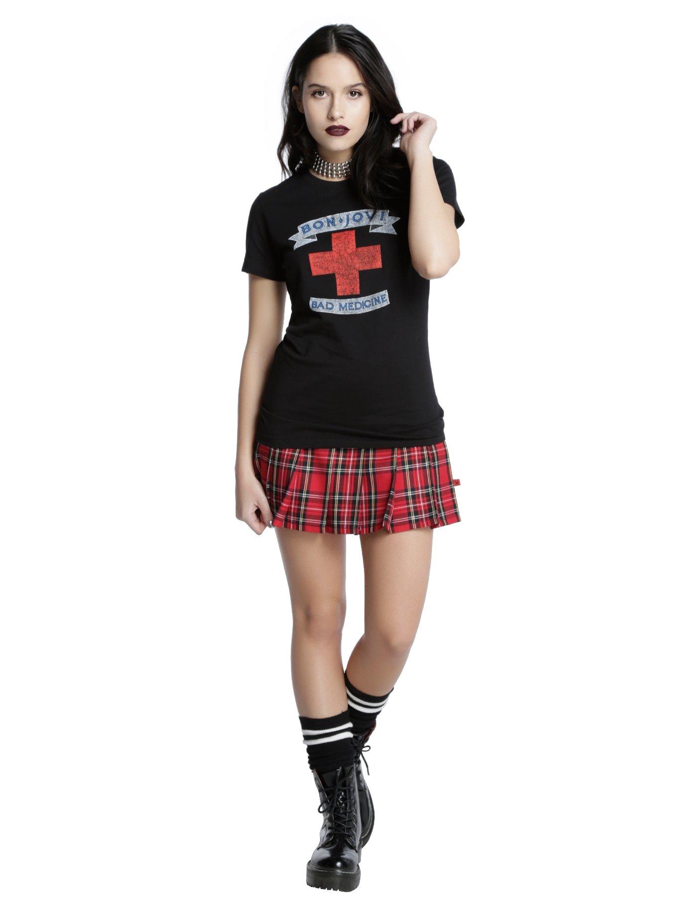Bon Jovi Bad Medicine Girls T-Shirt, , alternate