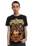 Five Finger Death Punch No Sudden Movement T-Shirt, , alternate