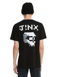 Jinx 8-Bit Skull Premium T-Shirt, , alternate