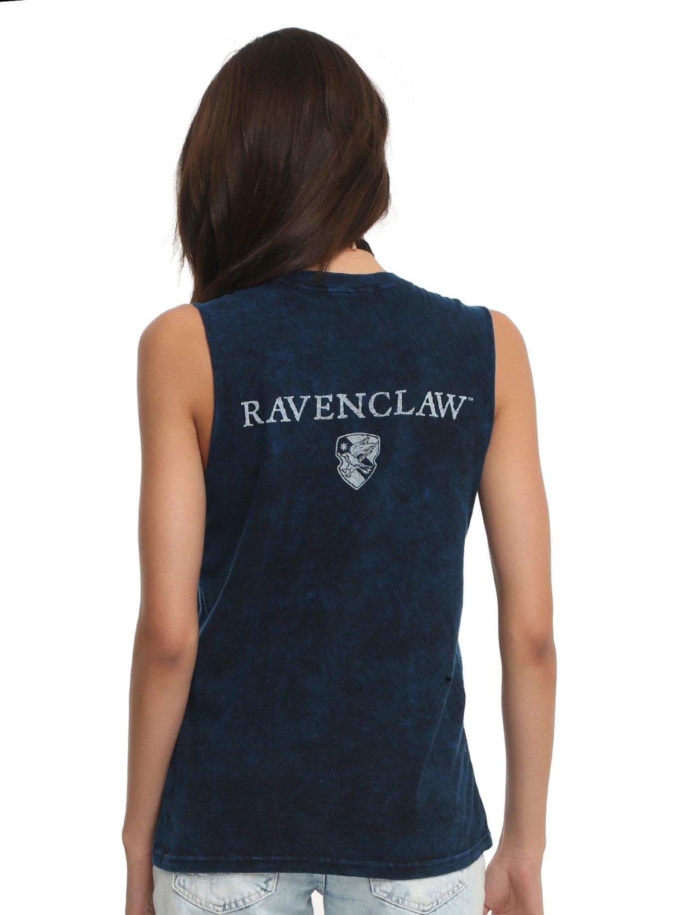 Harry Potter Mineral Wash Ravenclaw Girls Muscle Top, , alternate