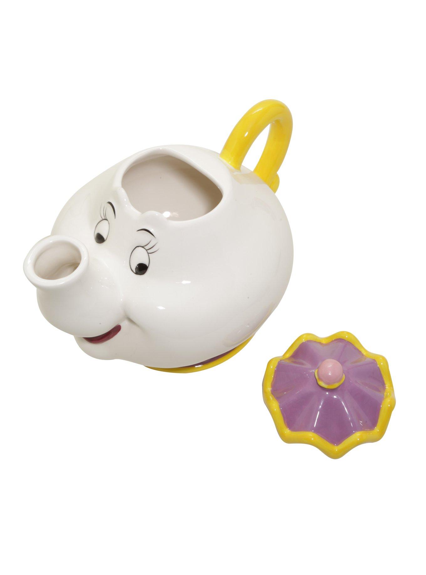 Disney Beauty And The Beast Mrs. Potts Ceramic Teapot, , alternate