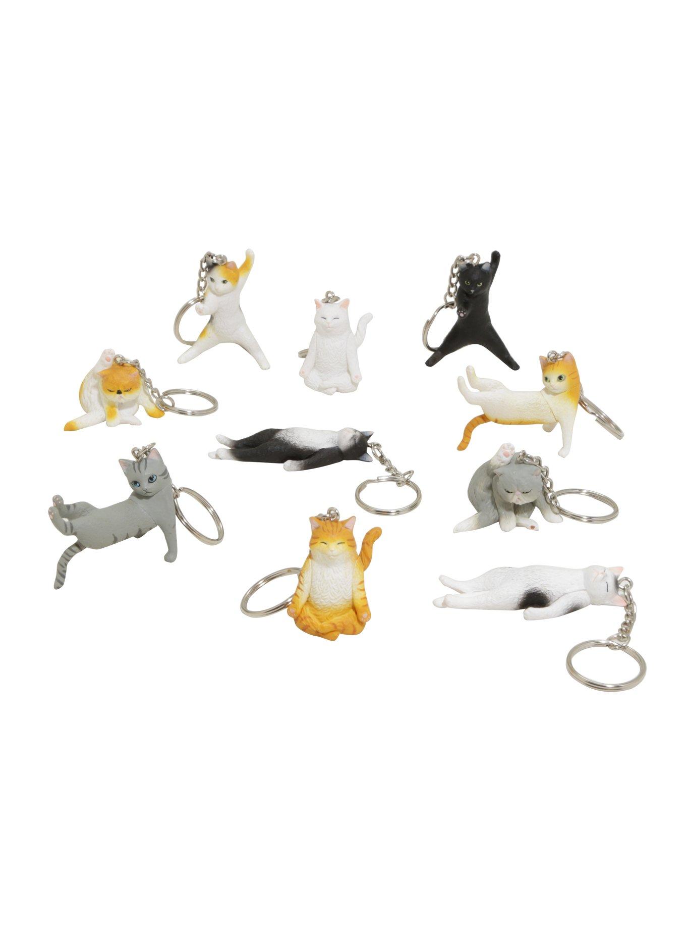 Meowditation Key Chain Blind Box, , alternate
