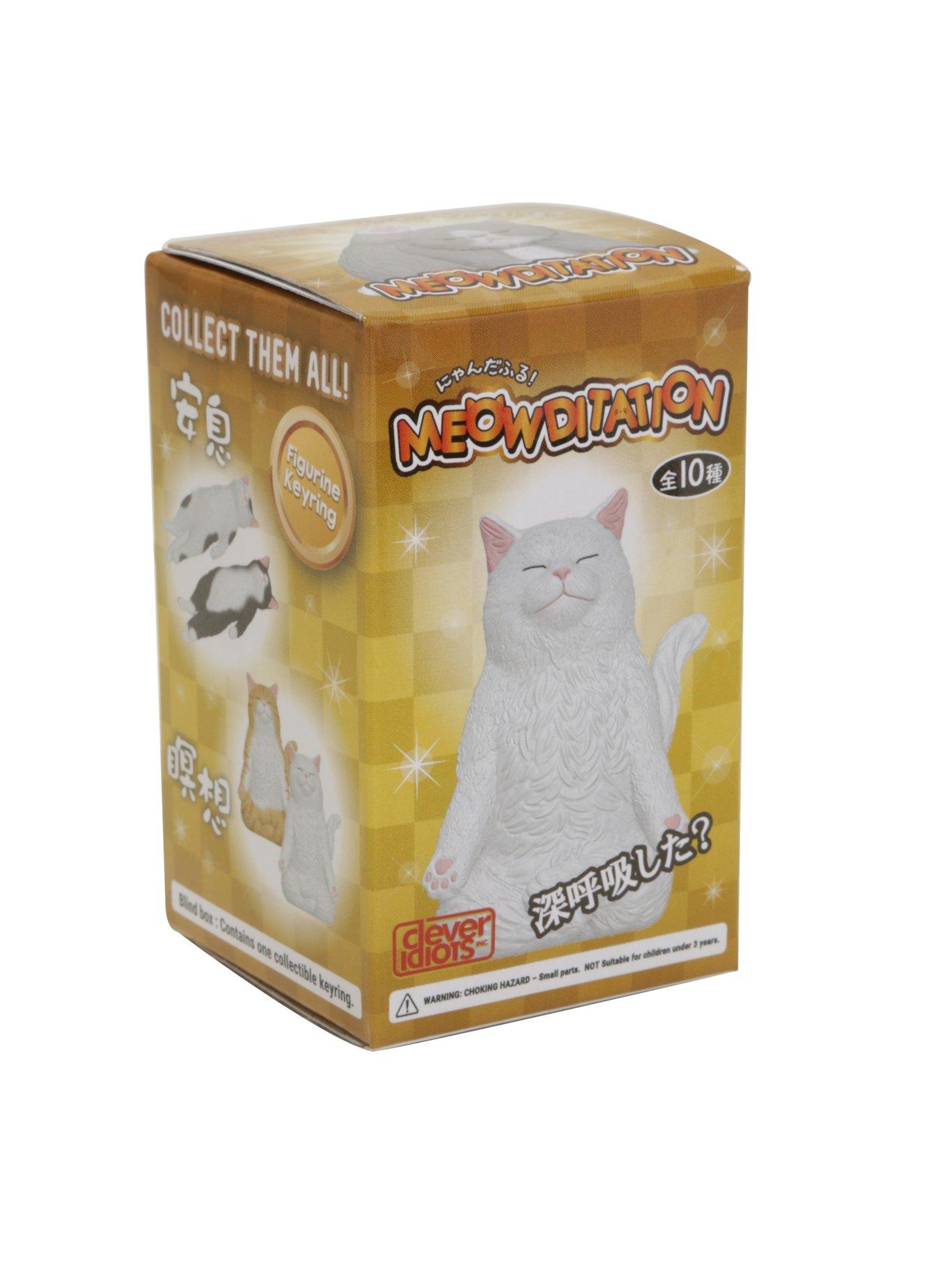 Meowditation Key Chain Blind Box, , alternate