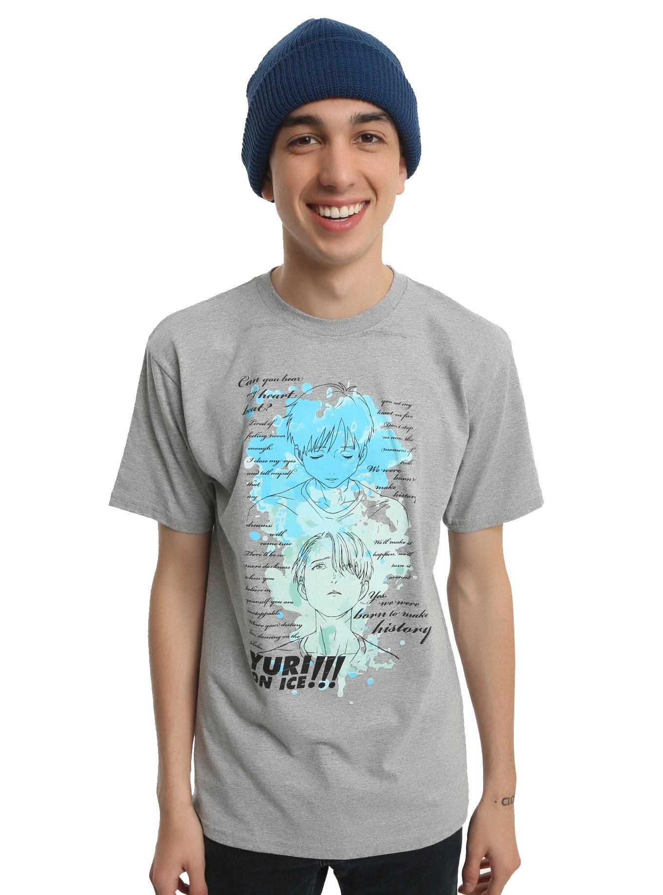 Yuri!!! On Ice History Maker Lyrics T-Shirt, , alternate