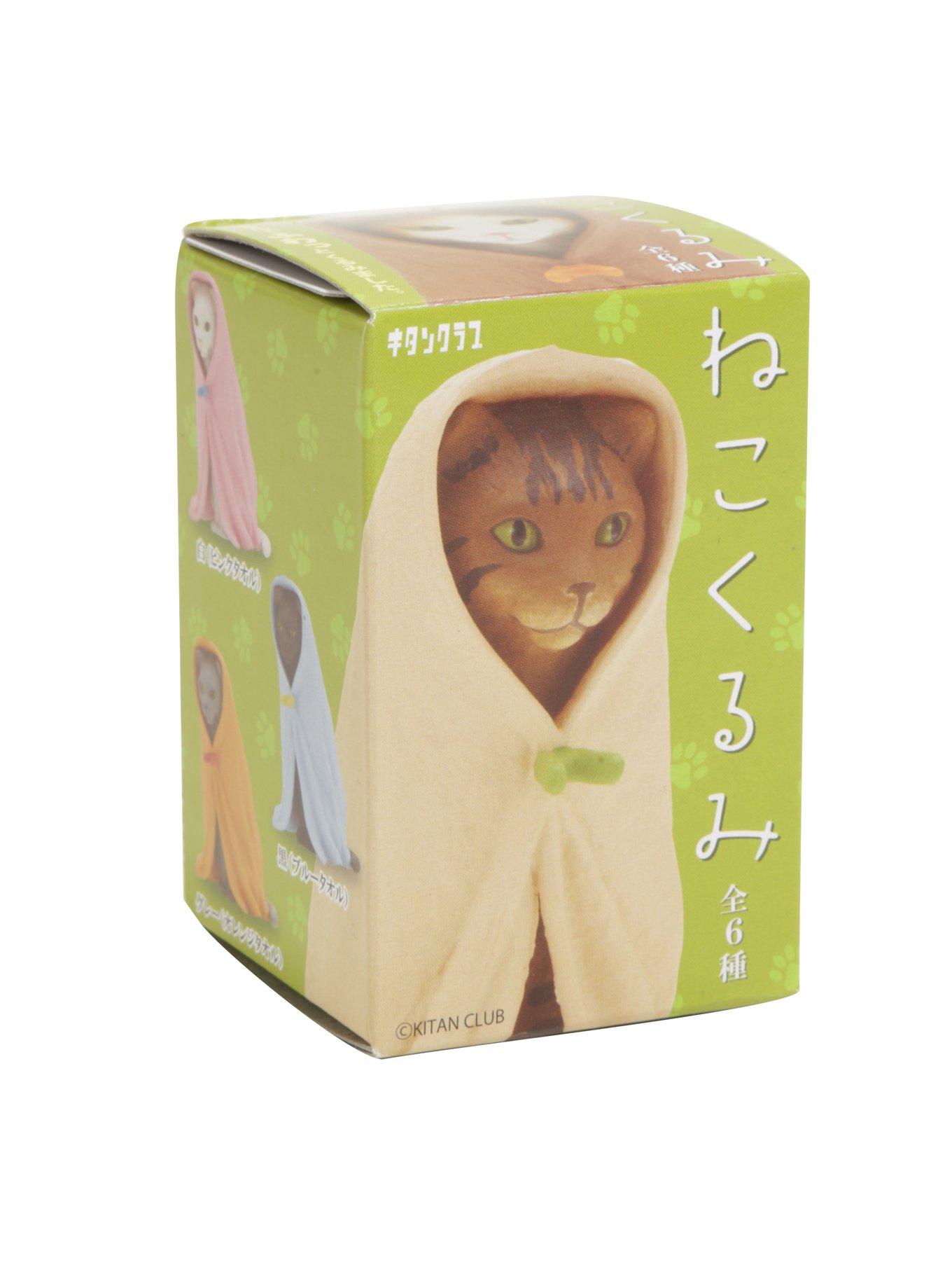 Kitan Club Cat In A Blanket Blind Box Figure, , alternate