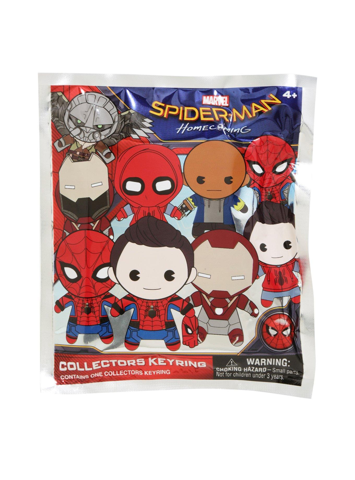 Marvel Spider-Man: Homecoming Key Chain Blind Bag Figure, , alternate