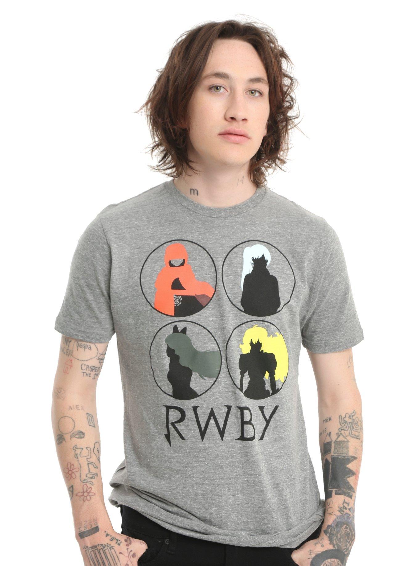 RWBY Circle Silhouette T-Shirt, , alternate