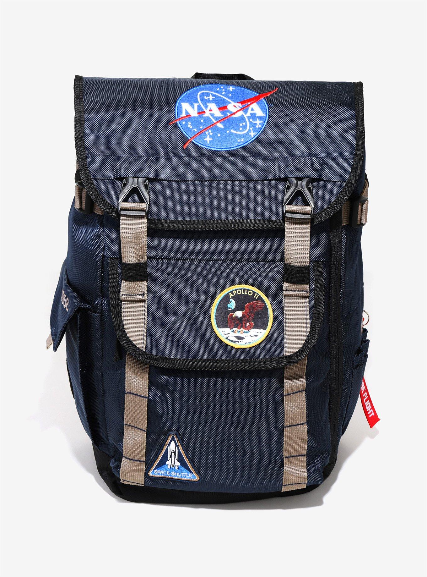 NASA Flight Jacket Built Up Backpack - BoxLunch Exclusive, , alternate