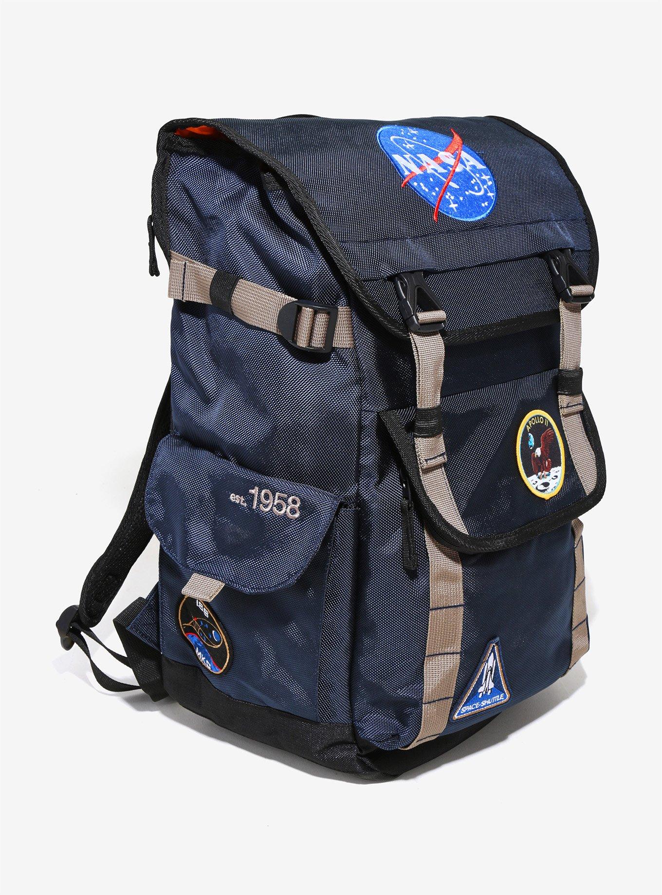 NASA Flight Jacket Built Up Backpack - BoxLunch Exclusive, , alternate