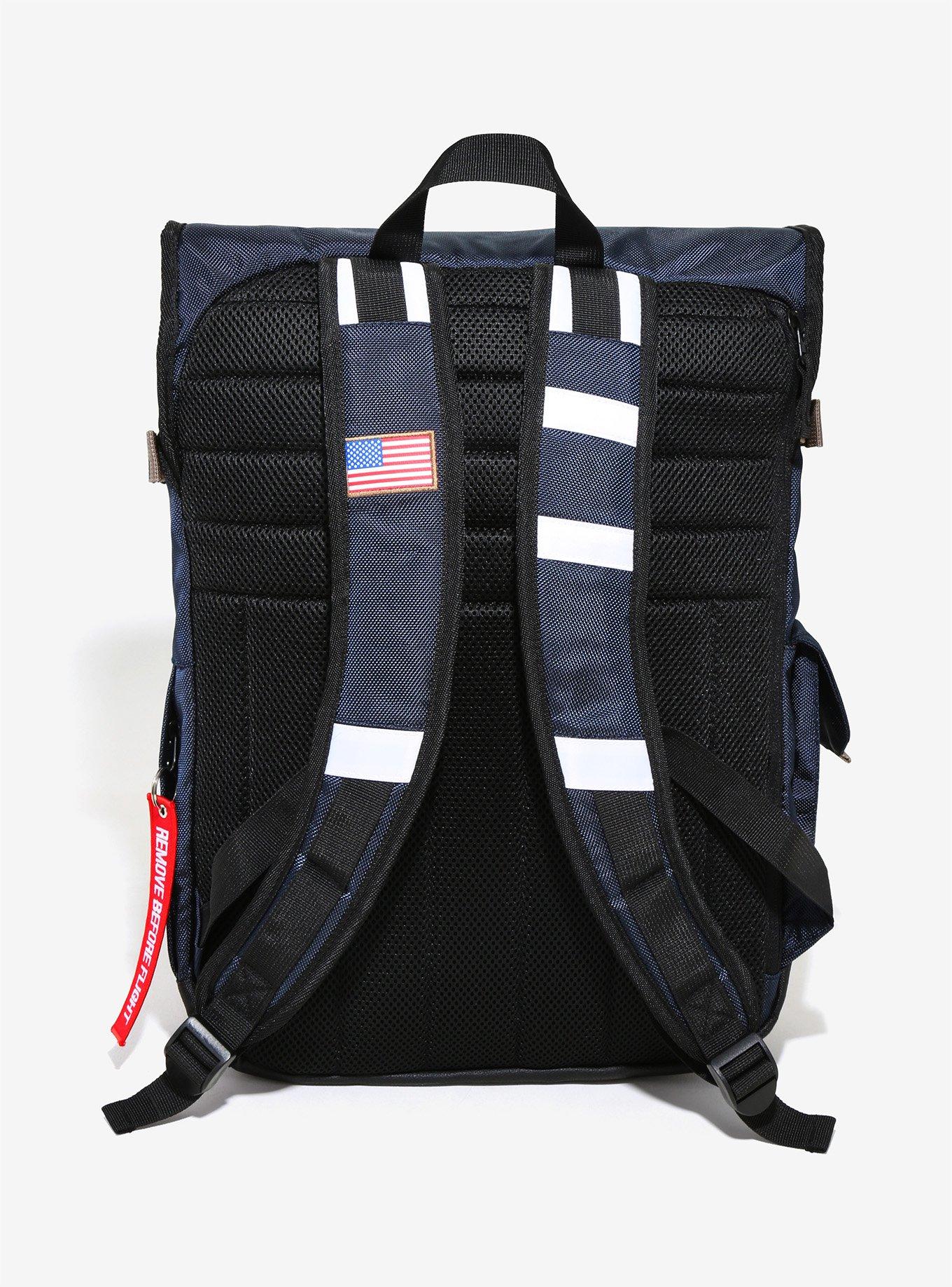 NASA Flight Jacket Built Up Backpack - BoxLunch Exclusive, , alternate