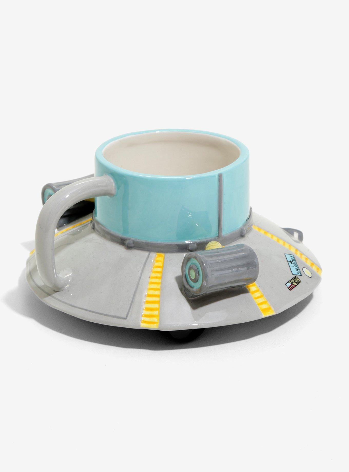 Rick And Morty Figural Spaceship Mug, , alternate
