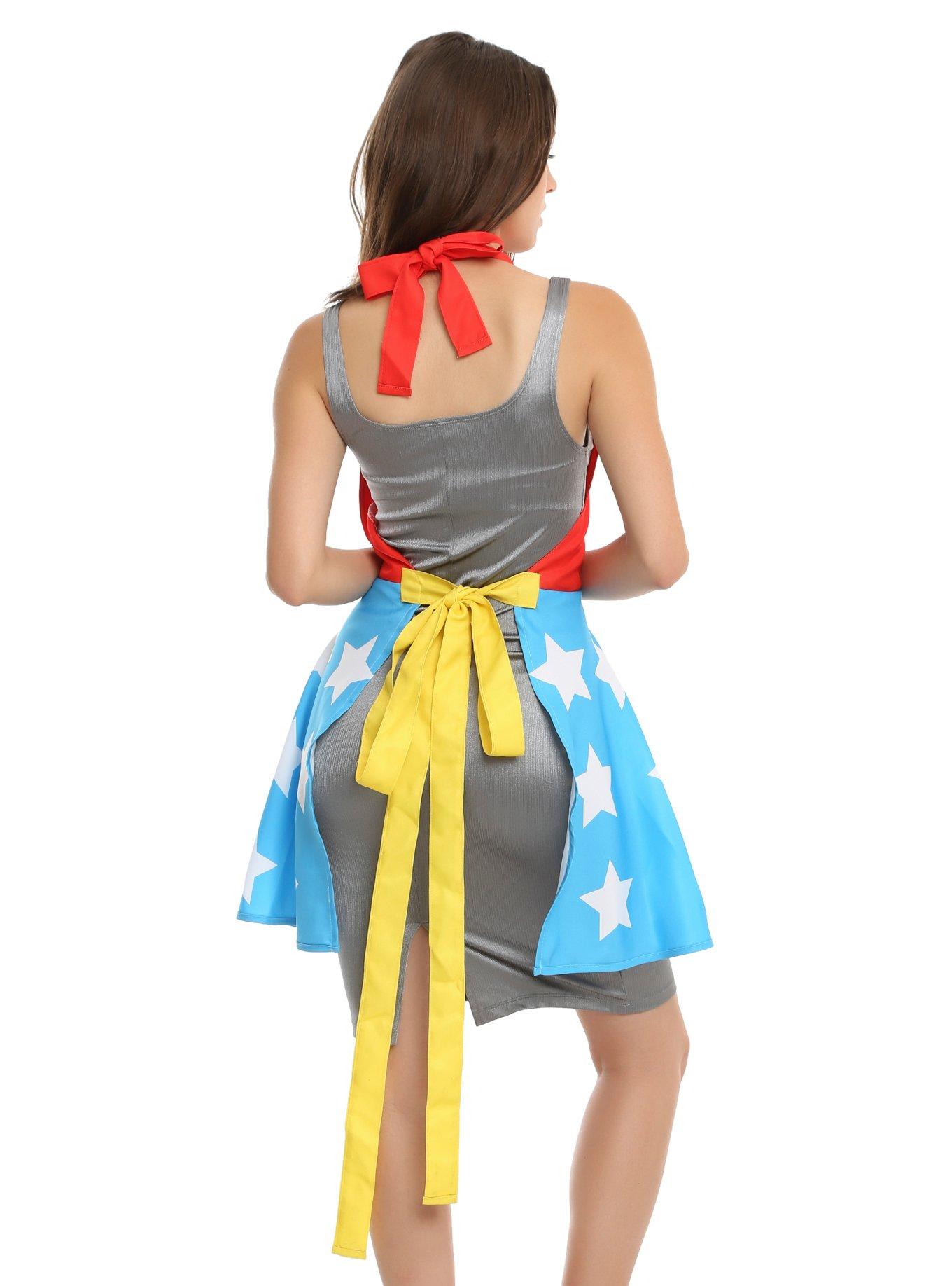DC Comics Wonder Woman Cosplay Apron, , alternate