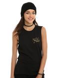 Gold Foil Planet UFO Girls Muscle Top, , alternate