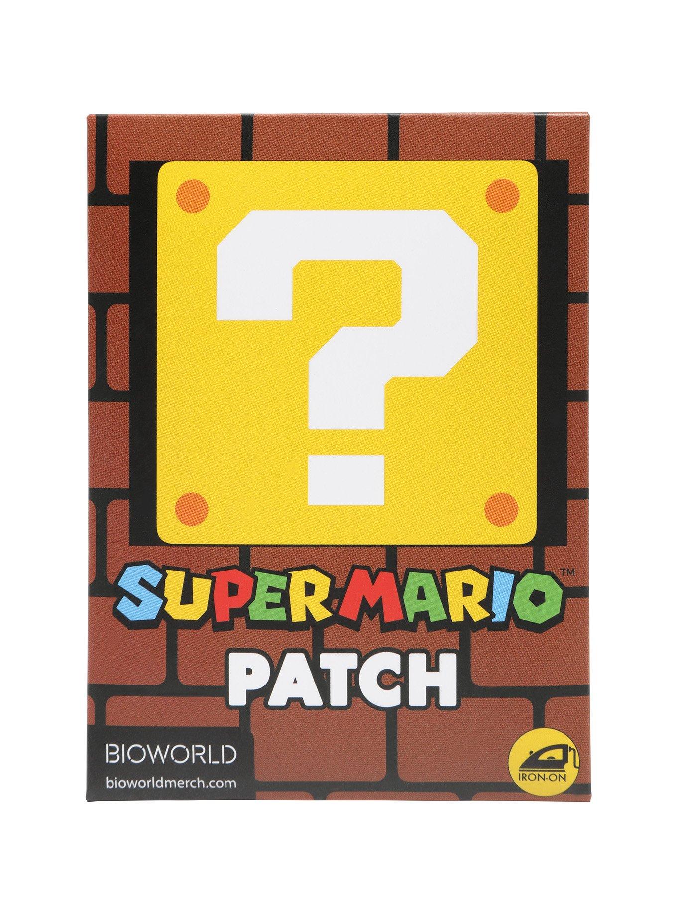 Nintendo Super Mario Icons Blind Box Iron-On Patch, , alternate